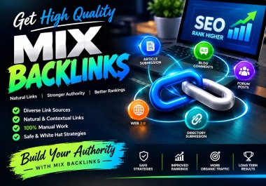 Get high quality mix backlinks