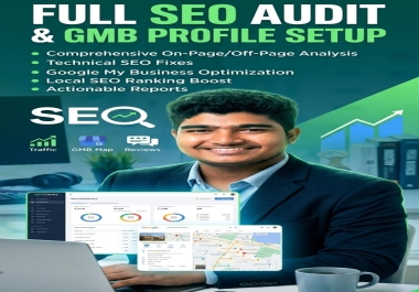working with GMB optimization and SEO aduit