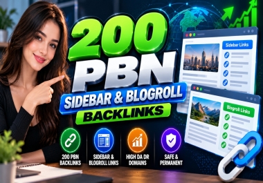 200 Blogroll Backlinks to Strengthen Your Link Profile