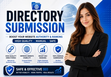 50 Manual Directory Submission to Improve Online Visibility