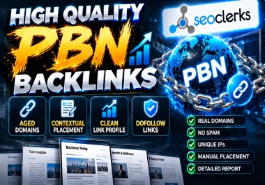 Niche Relevant PBN Backlinks with Contextual Link Placement