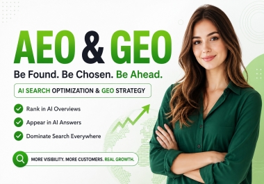 AEO GEO Optimization for AI Search Visibility