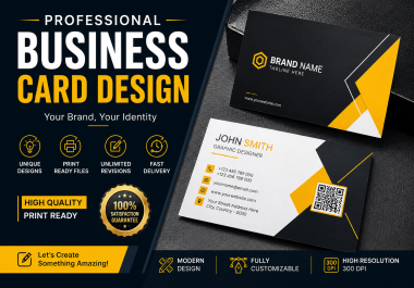 I Will Design Professional Modern Business Cards for Your Brand