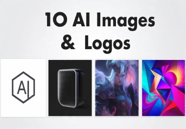 I will create AI images and logos for you