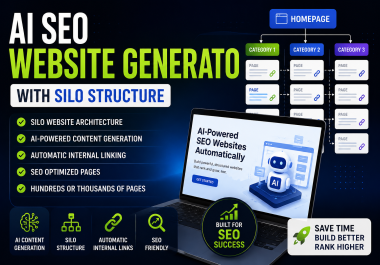 AI SEO Website Generator with SILO Structure