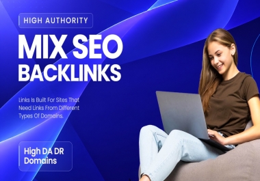 Google Rank 1st With 250 Mix SEO Backlinks Package and High DA DR Backlinks