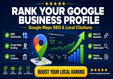 I will rank your Google Business Profile on Google Maps with local SEO citations