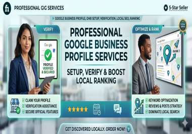 setup verify and boost your google my business profile