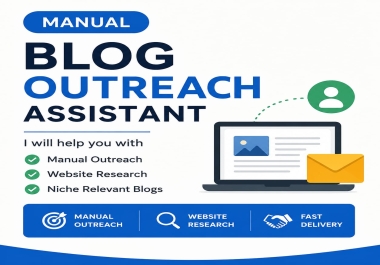 Manual blog outreach assistant