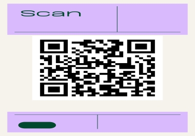 I can create QR code for any purpose including your payments,  website and menu for restaurant