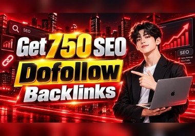 I Will Build 750 Quality Indexed Backlinks for Powerful SEO and Better Website Rankings