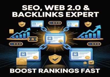 I Will Create 50 High Quality Web 2.0 Dofollow Backlinks on High DA 50+ Sites