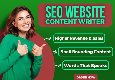 I will write unfairly persuasive SEO website content or copywriting