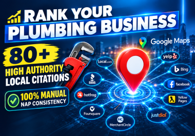 I will build powerful local citations to rank your pl...