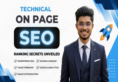 I Will Do On Page SEO & Technical SEO Optimization