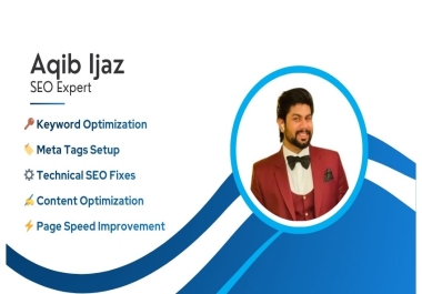 I will do complete on-page SEO optimization with technical fixes and page speed improvement