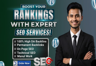 I will do 100 high quality SEO backlinks on page and technical SEO