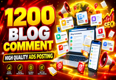 1200 Blog Comments - High-Quality SEO Backlinks