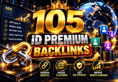 105. ID Premium Backlinks for SEO & Website Authority