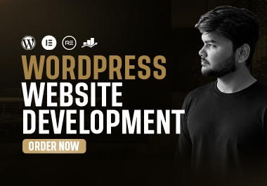 I will design,  redesign,  develop and customize a professional WordPress website