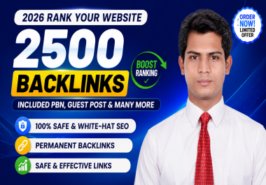 I Will Build 2500 Quality Full SEO Backlinks to Boost Google Rankings