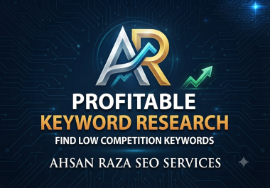 I will do profitable SEO keyword research for your website.