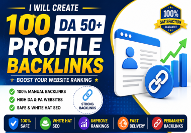 I will do high authority SEO dofollow backlinks manually