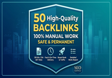 I will create 50 authority profile backlinks for website SEO ranking
