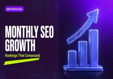 Monthly SEO expert steady work that grows organic traffic
