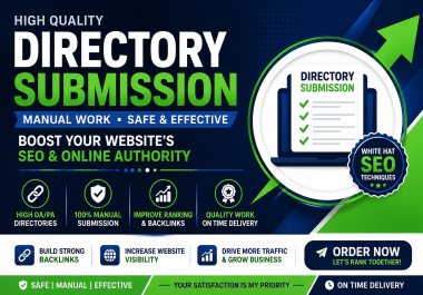 provide Manual 120 Directory Submission dofollow Backlinks to Google Rankings