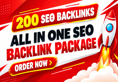 200 Mixed SEO Backlinks to Strengthen Website Authority