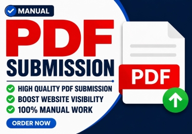 Manually Create 30 PDF Submissions for Better Website Visibility