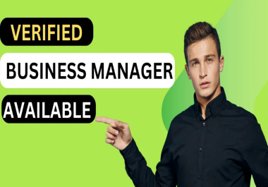 I will provide verified Bbusiness Manager