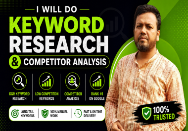 I will do SEO keyword research and action plan
