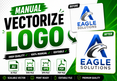 I will Professional Vector Logo Redraw Service