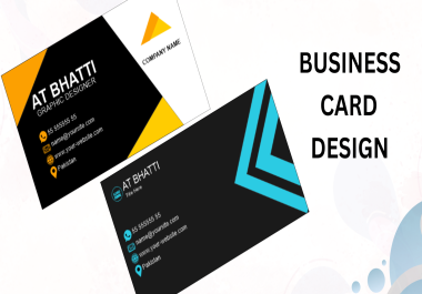 Modern Business Card Designer Fast Delivery