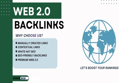 Perfect 100 Manual Web 2.0 High-Quality Backlinks for Better Website Rankings