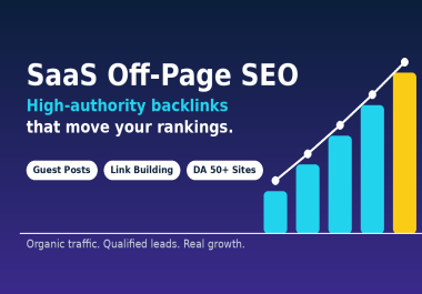 I will do white hat off-page SEO for SaaS companies that want real growth