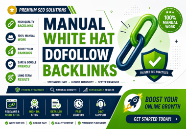 White Hat Dofollow Backlinks with Competitor Analysis & Outreach SEO