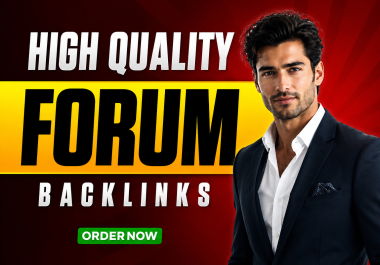 Get SEO Optimized 70 Forum Backlinks That Increase Website Authority and Organic Rankings
