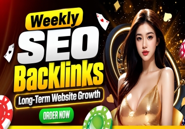 Receive Fresh Weekly SEO Backlinks for Long-Term Website Growth