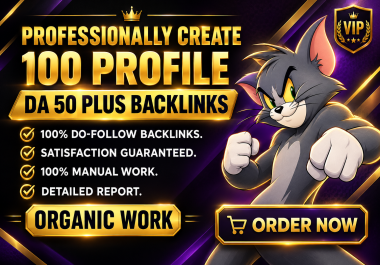 We can provide high authority profile backlinks for traffic growth