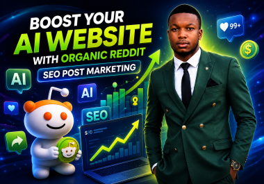 I will do Reddit SEO content to your website ai tool to increase brand awareness,  online visibility