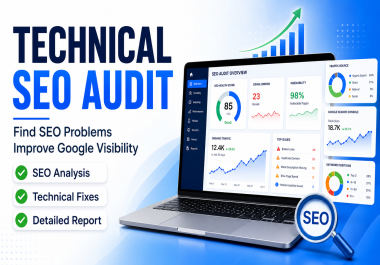 I will perform a professional technical SEO audit for your website