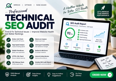 I will professionally audit your website for technical SEO issues