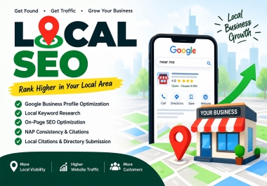 I will do professional local SEO to improve your local Google visibility