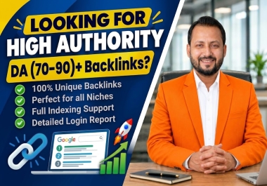 300 High Authority SEO Backlinks for SEO Link Building Website Growth