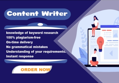 I will write professional SEO Content in 1000 words to rank higher on Google