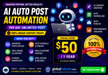 WordPress Auto Blogging Automation Plugin with unlimited content creator