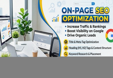 Professional On-Page SEO to Boost Your Rankings